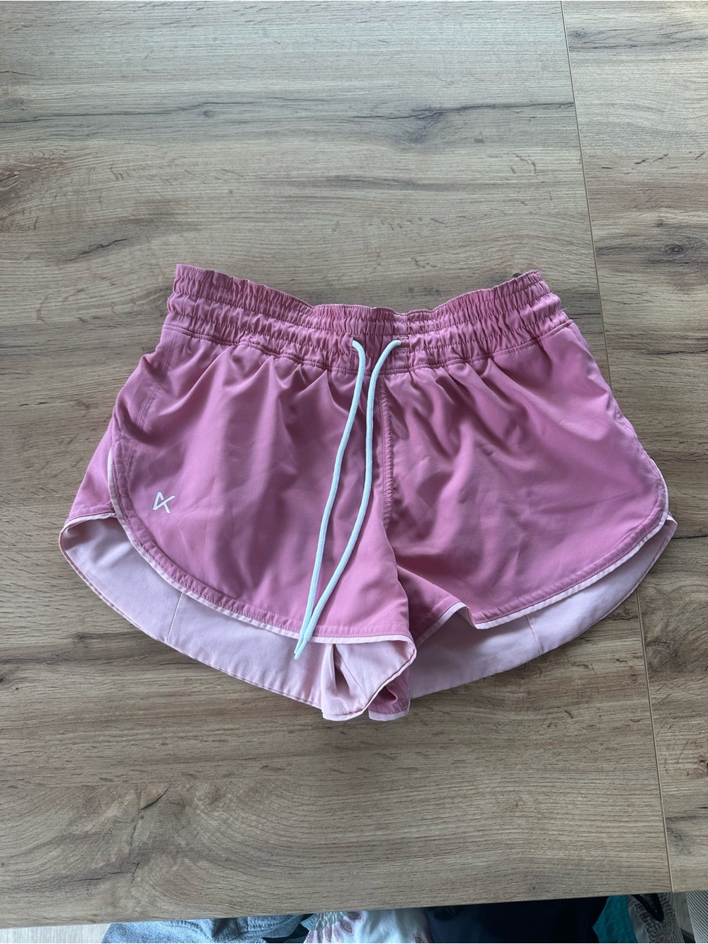 Acta Women's Pink Athletic Running Shorts
